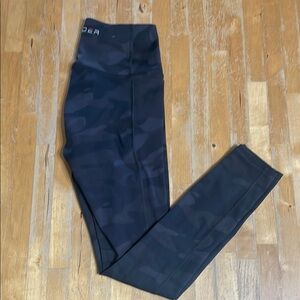 Spyder Black Camouflage Leggings